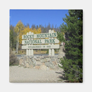 Nationaal Park Rocky Mountain Magneet