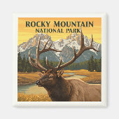 Nationaal Park Rocky Mountain Magneet (Voorkant)