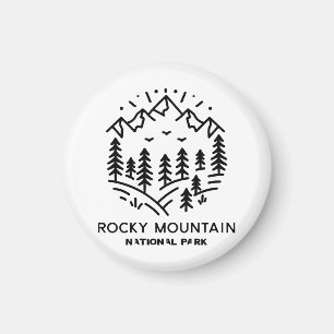 Nationaal park Rocky Mountain Magneet