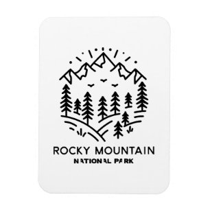 Nationaal park Rocky Mountain Magneet