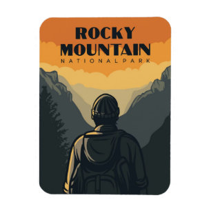Nationaal park Rocky Mountain Magneet