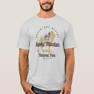 Nationaal park Rocky Mountain met Bighorn T-shirt