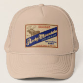 Nationaal park Rocky Mountain (Moose) Trucker Pet (Voorkant)