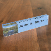 Nationaal park Rocky Mountain Naambordje (Zijkant)