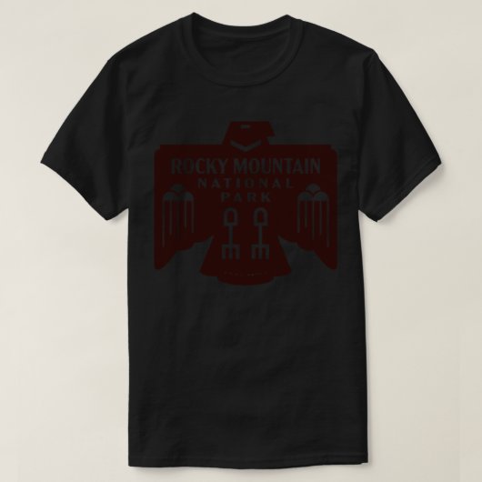 Nationaal park Rocky Mountain National Park T-shirt (Design voorkant)
