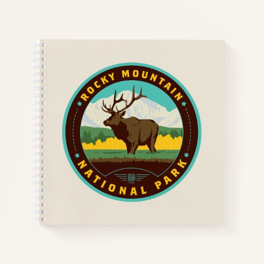 Nationaal park Rocky Mountain Notitieboek (Voorkant)