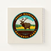 Nationaal park Rocky Mountain Notitieboek (Achterkant)