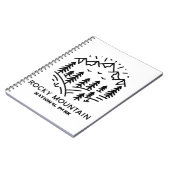 Nationaal park Rocky Mountain Notitieboek (Linkerzijde)