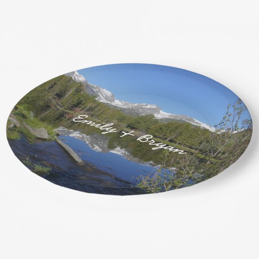 Nationaal park Rocky Mountain Papieren Bordje (Gekanteld)