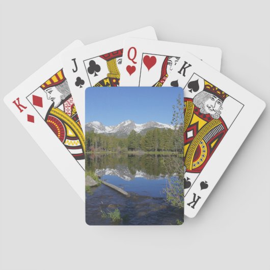 Nationaal park Rocky Mountain Pokerkaarten (Achterkant)