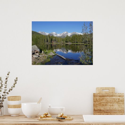 Nationaal park Rocky Mountain Poster (Keuken)