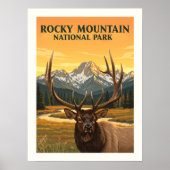 Nationaal Park Rocky Mountain Poster (Voorkant)