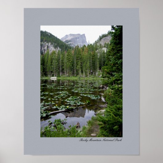Nationaal park Rocky Mountain Poster (Voorkant)