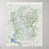 Nationaal park Rocky Mountain Poster (Voorkant)
