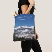 Nationaal park Rocky Mountain rond canvas tas (Dichtbij)