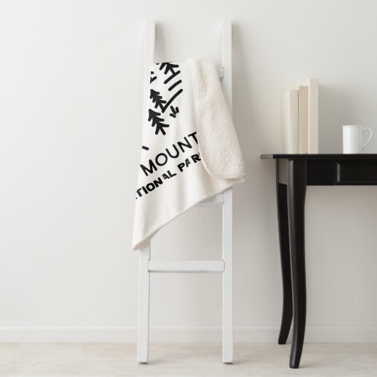 Nationaal park Rocky Mountain Sherpa Deken (In situ)