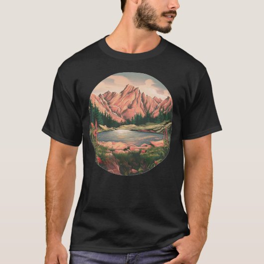 Nationaal park Rocky Mountain T-shirt (Voorkant)
