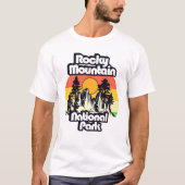 Nationaal park Rocky Mountain T-shirt (Voorkant)