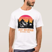 Nationaal park Rocky Mountain T-shirt (Voorkant)