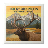 Nationaal Park Rocky Mountain Tegeltje (Voorkant)