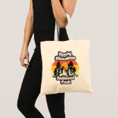 Nationaal park Rocky Mountain Tote Bag (Voorkant (product))