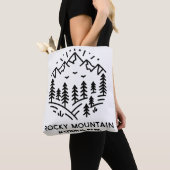 Nationaal park Rocky Mountain Tote Bag (Dichtbij)