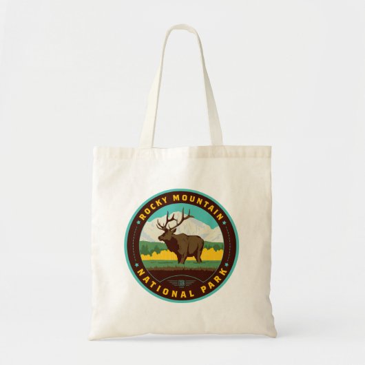 Nationaal park Rocky Mountain Tote Bag (Voorkant)
