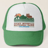 Nationaal park Rocky Mountain Trucker Pet (Voorkant)