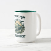 Nationaal park Rocky Mountain Tweekleurige Koffiemok (Voorkant rechts)