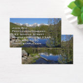 Nationaal park Rocky Mountain Visitekaartje (Bureau)