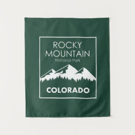 Nationaal park Rocky Mountain Wandkleed