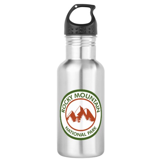 Nationaal park Rocky Mountain Waterfles (Voorkant)