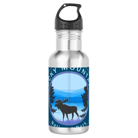 Nationaal park Rocky Mountain Waterfles (Voorkant)