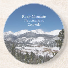 Nationaal Park Rocky Mountain Zandsteen Onderzetter