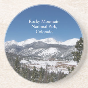 Nationaal Park Rocky Mountain Zandsteen Onderzetter