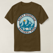 Nationaal park Rocky Mountains 20 T-shirt (Design voorkant)