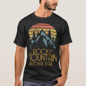 Nationaal park Rocky Mountains Colorado T-shirt (Voorkant)