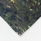 Nationaal Park Rocky Mountains, sneeuw en bomen Fleece Deken (Hoek)
