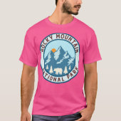 Nationaal park Rocky Mountains T-shirt (Voorkant)