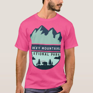 Nationaal park Rocky Mountains T-shirt