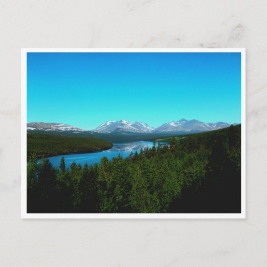 Nationaal park Rondane, Noorwegen Briefkaart (Voorkant)