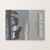 Nationaal Park Sable Island Reserve Canada  Legpuzzel (Horizontaal)