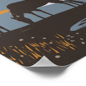 Nationaal Park Sable Island Reserve Canada  Poster (Hoek)