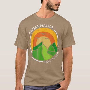 Nationaal park Sagarmatha Tibet Everest Snow Nepal T-shirt