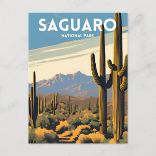 Nationaal park Saguaro Briefkaart