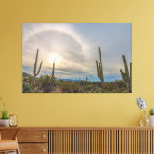 Nationaal park Saguaro Canvas Afdruk (Insitu (Woonkamer))