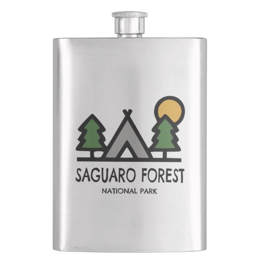 Nationaal park Saguaro Forest Flacon (Voorkant)