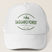 Nationaal park Saguaro Forest Trucker Pet (Voorkant)
