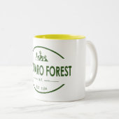 Nationaal park Saguaro Forest Tweekleurige Koffiemok (Voorkant rechts)