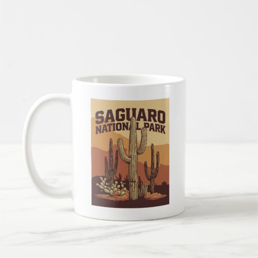 Nationaal park Saguaro Koffiemok (Links)